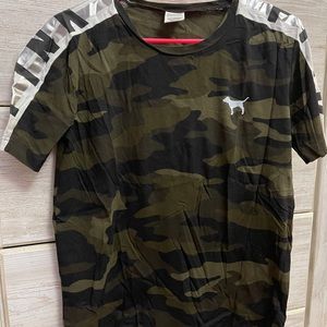 VS Pink camo shirt